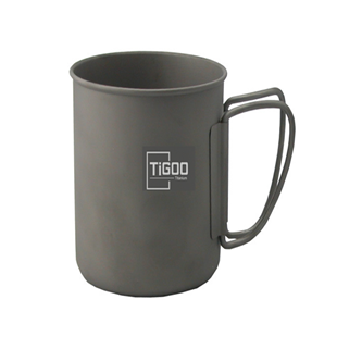 Titanium mug