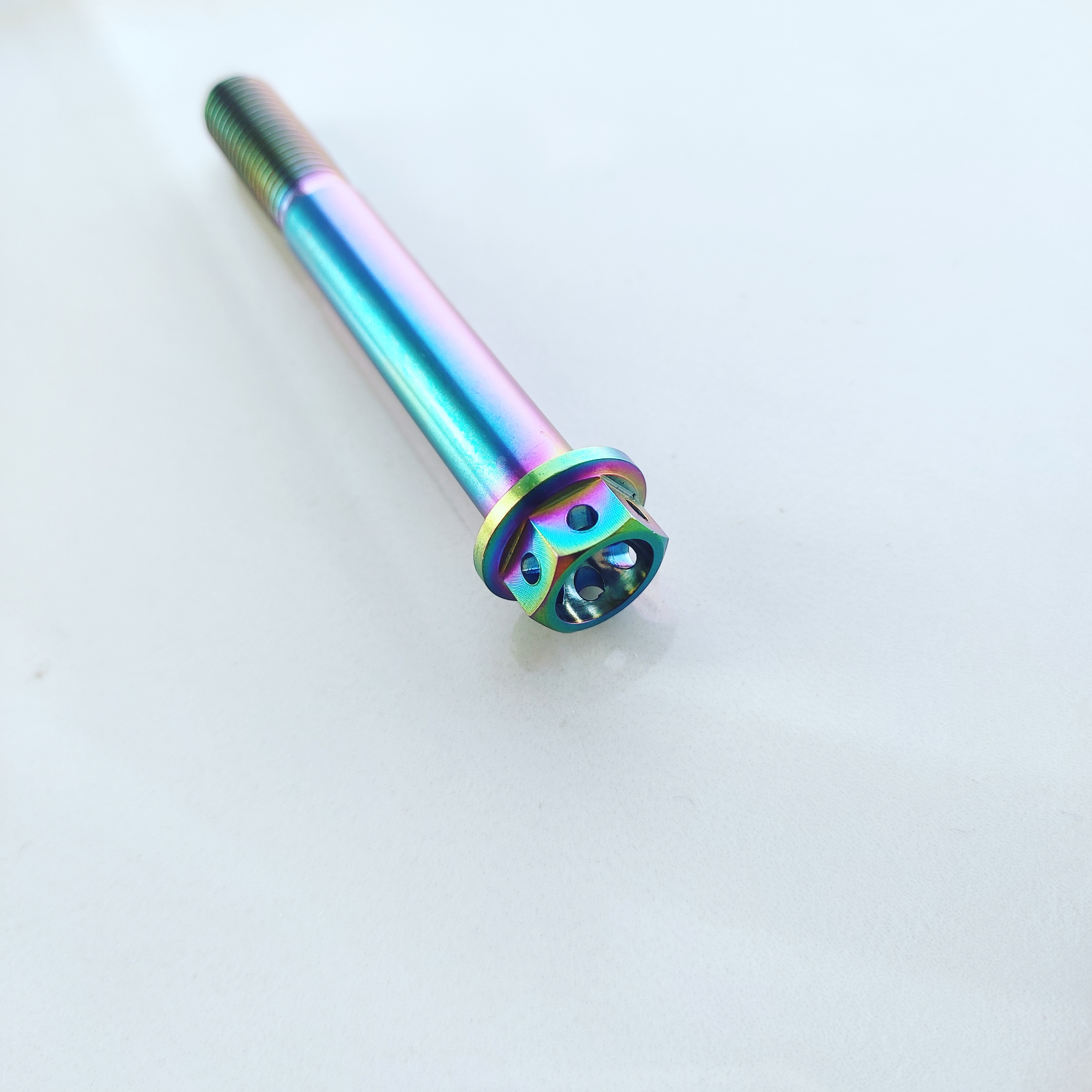 titanium hex flange bolt