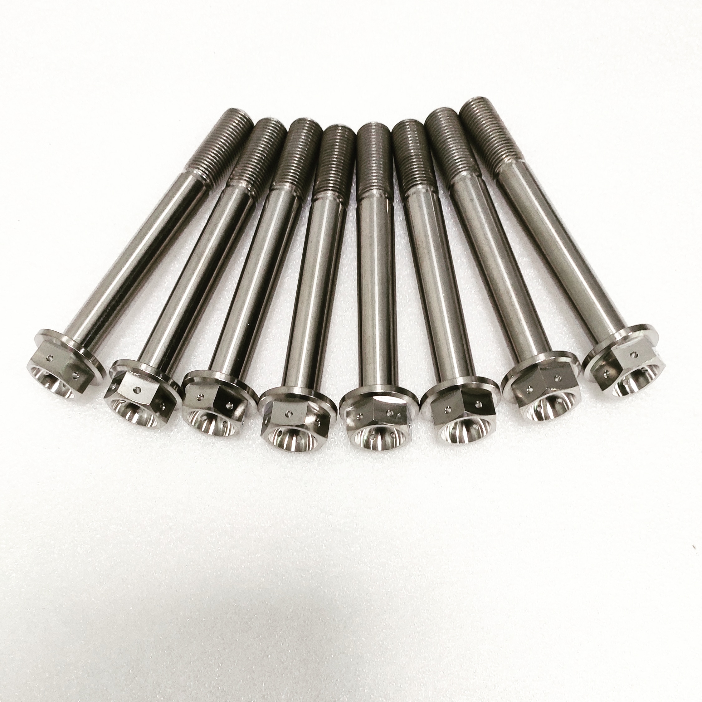 titanium hex flange bolt