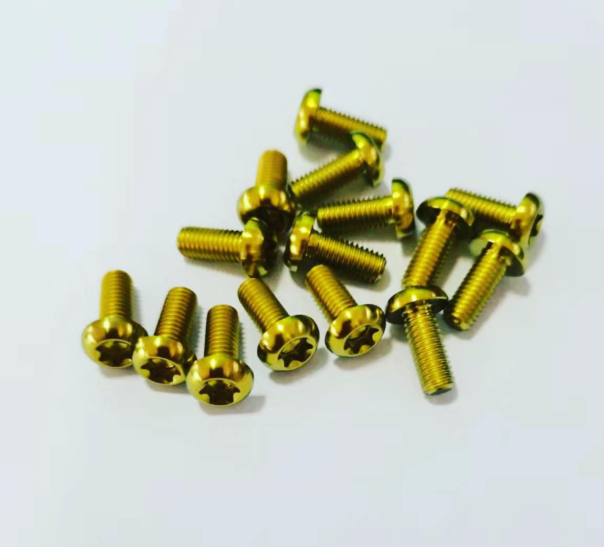 titanium button head screw 