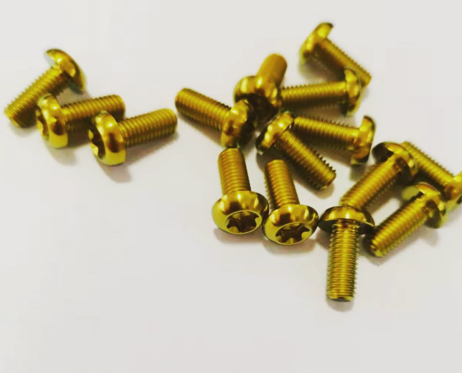 titanium button head screw 