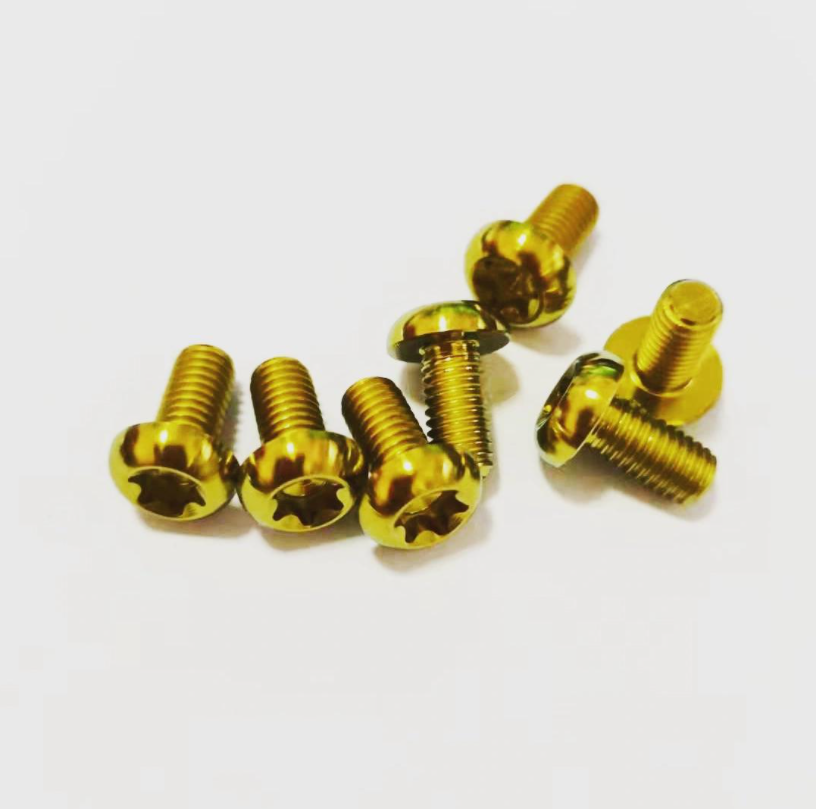 titanium button head screw 