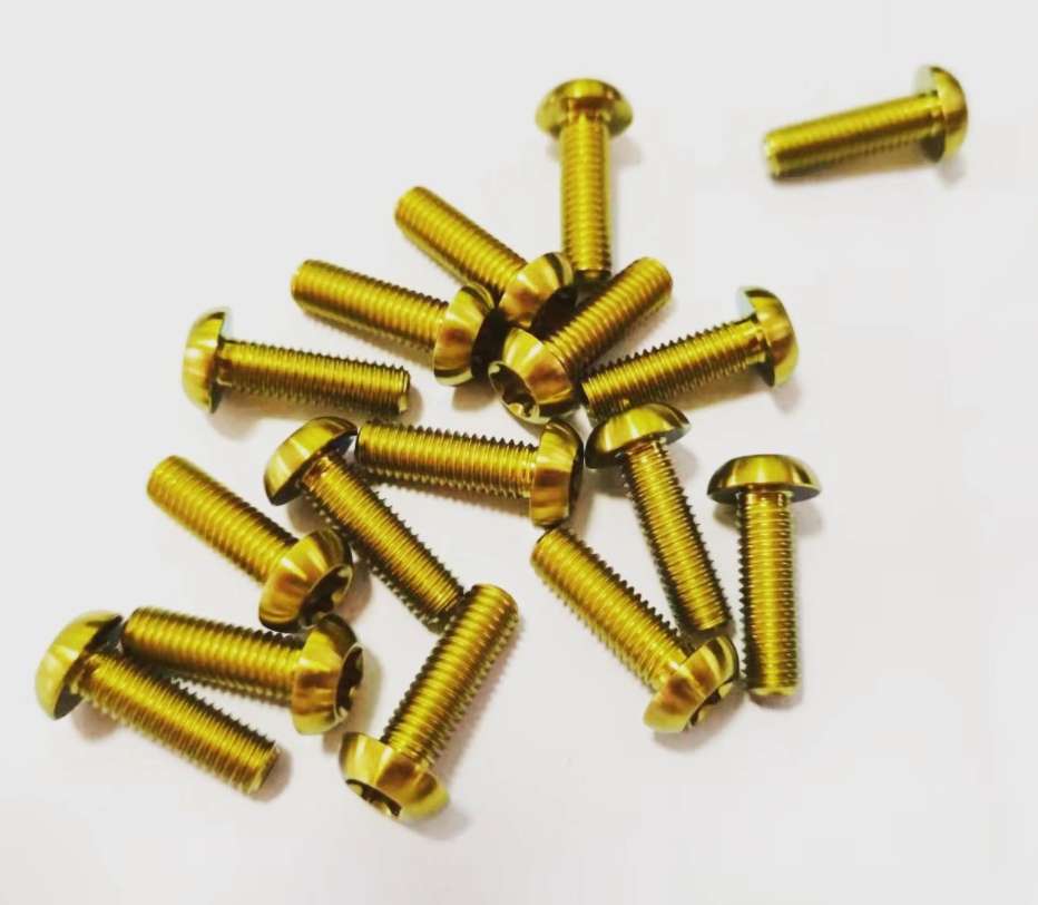 titanium button head screw 