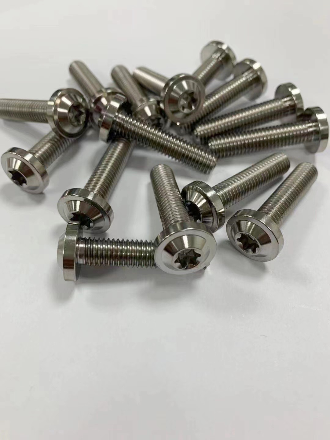 Umbrella Head Torx Allen Key Titanium Bolts 
