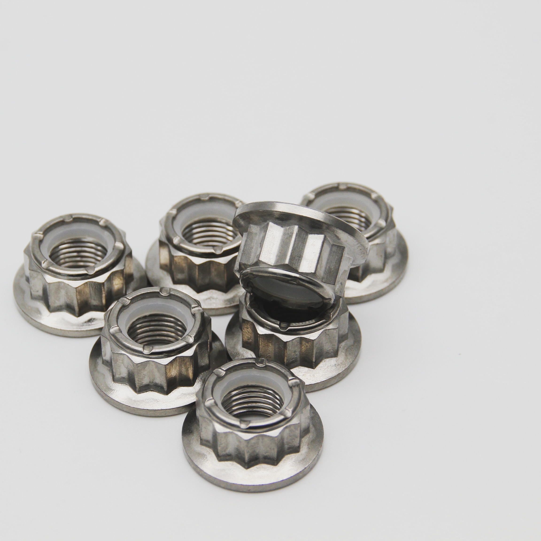titanium 12 points flange nut