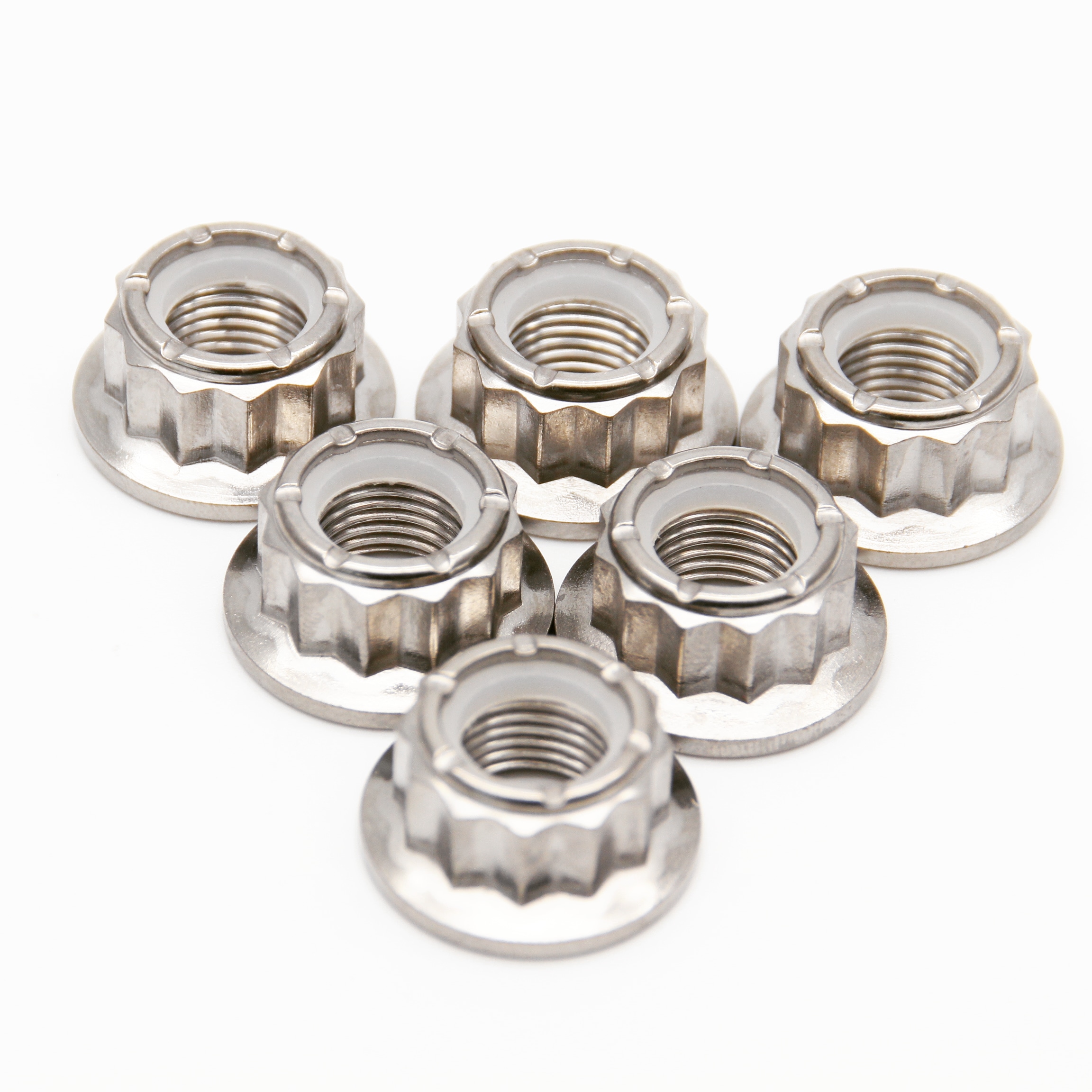 titanium 12 points flange nut 