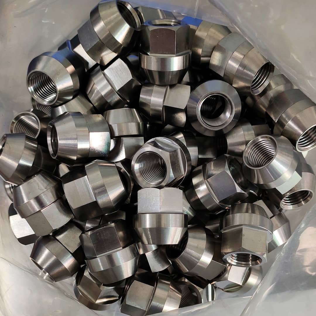 titanium Dome Nut