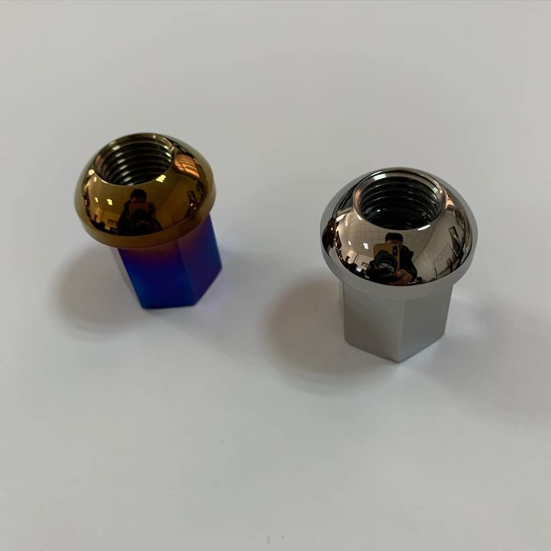 titanium ball seat lug nut 