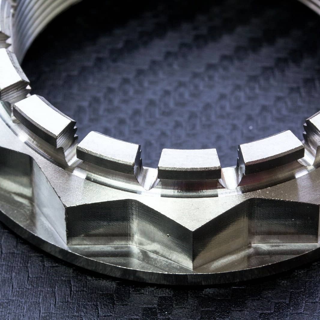 titanium Rear wheel axle nut  Ducati 