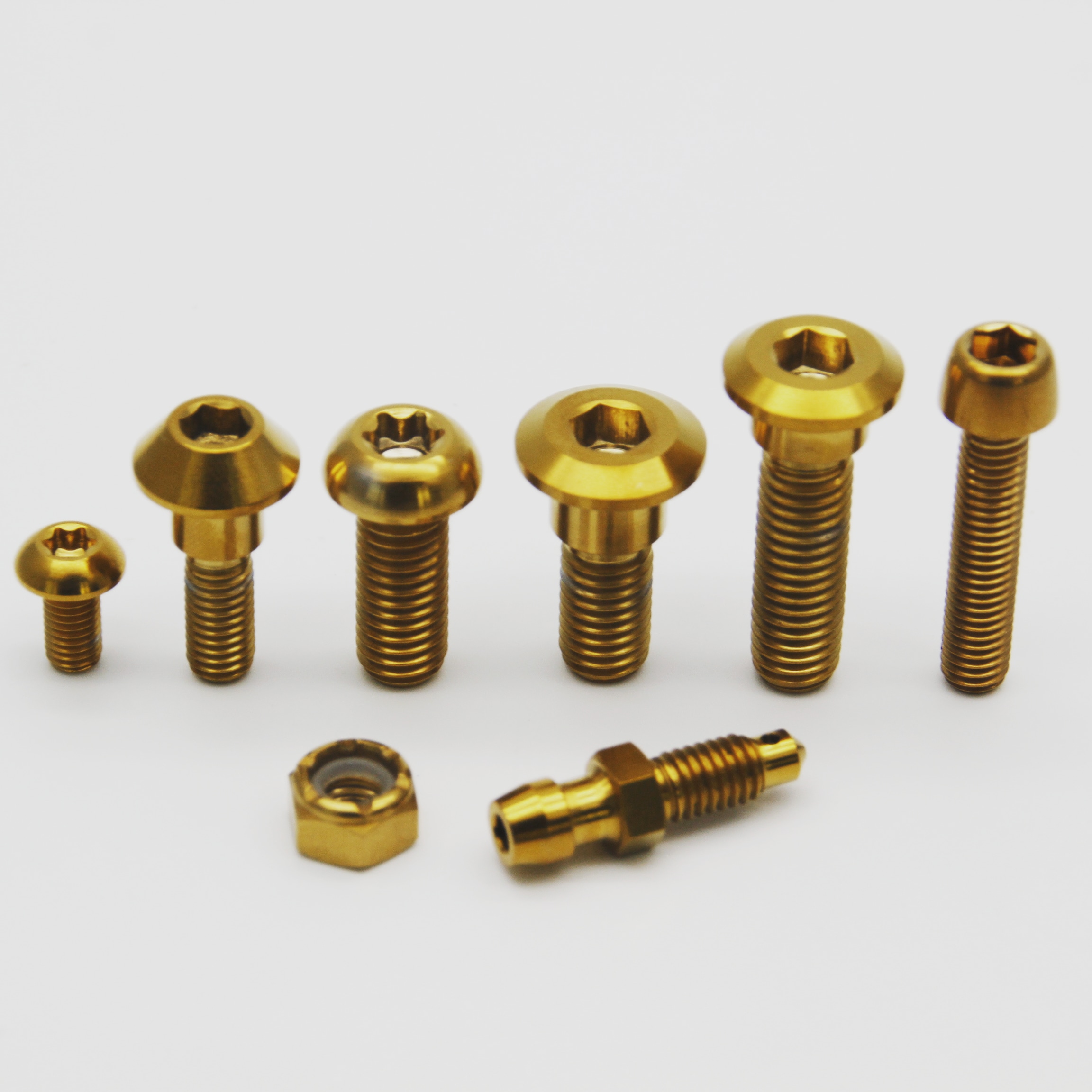 titanium golden bolts