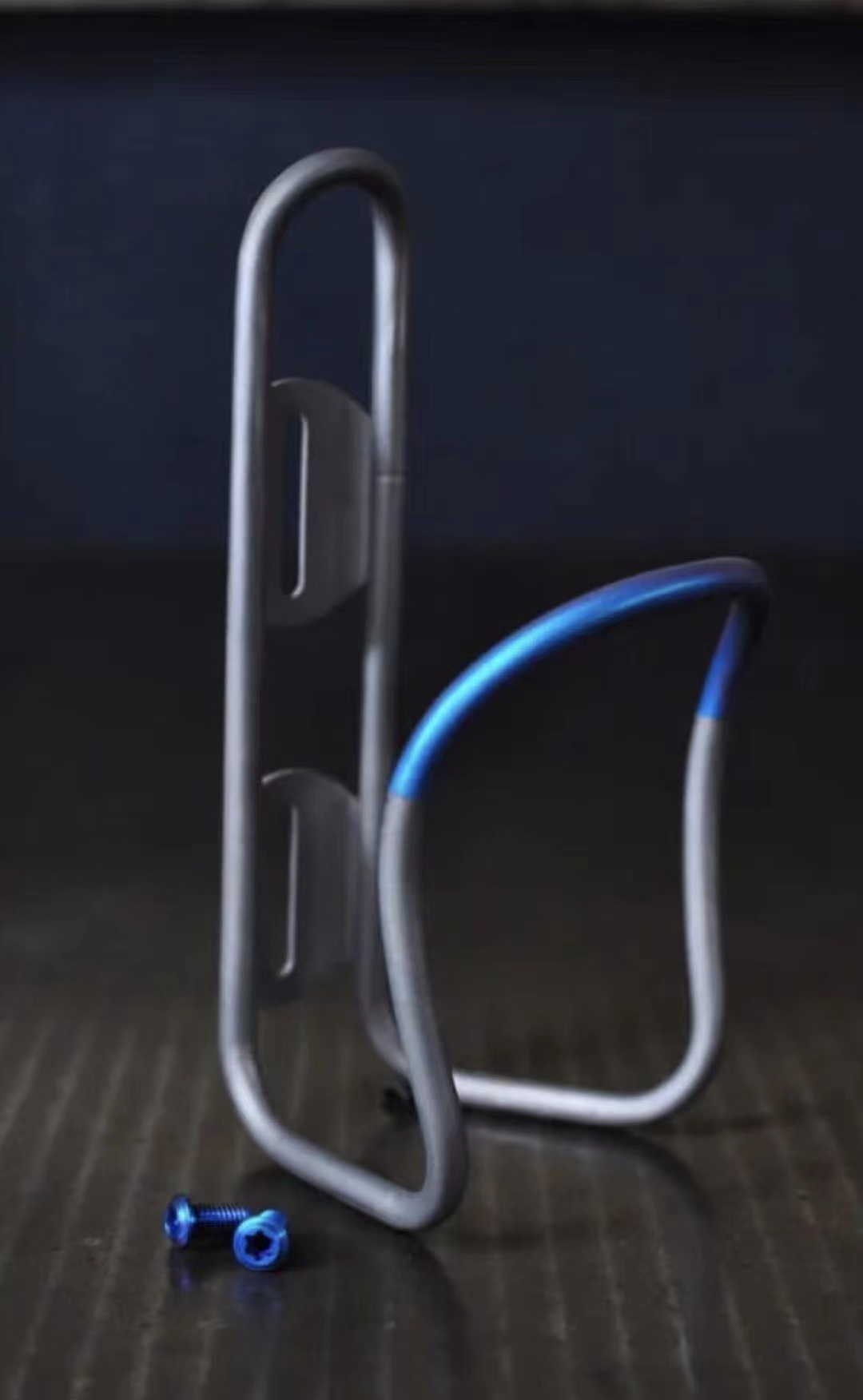 colorful titanium bottle cage