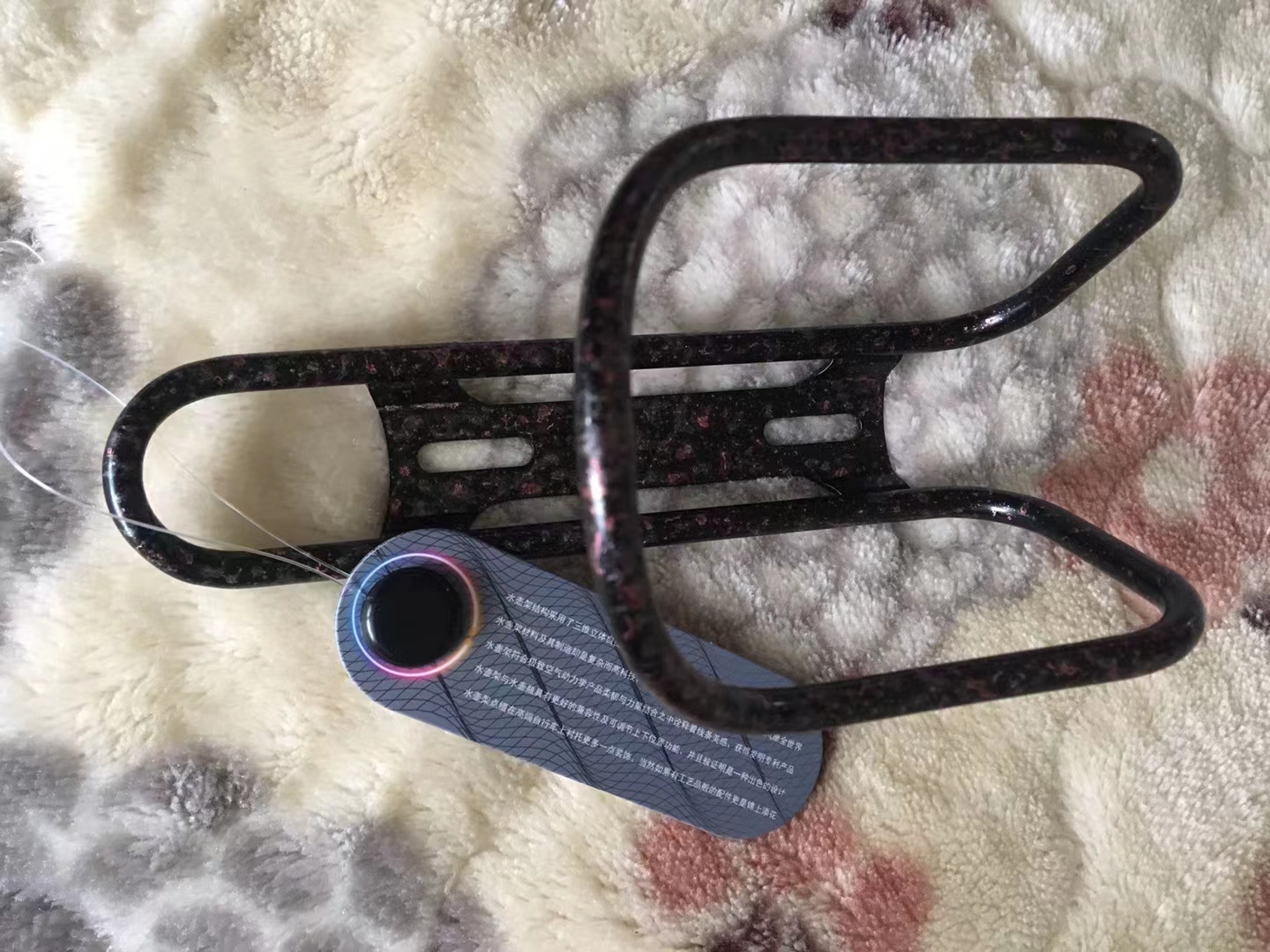 colorful titanium bottle cage - copy
