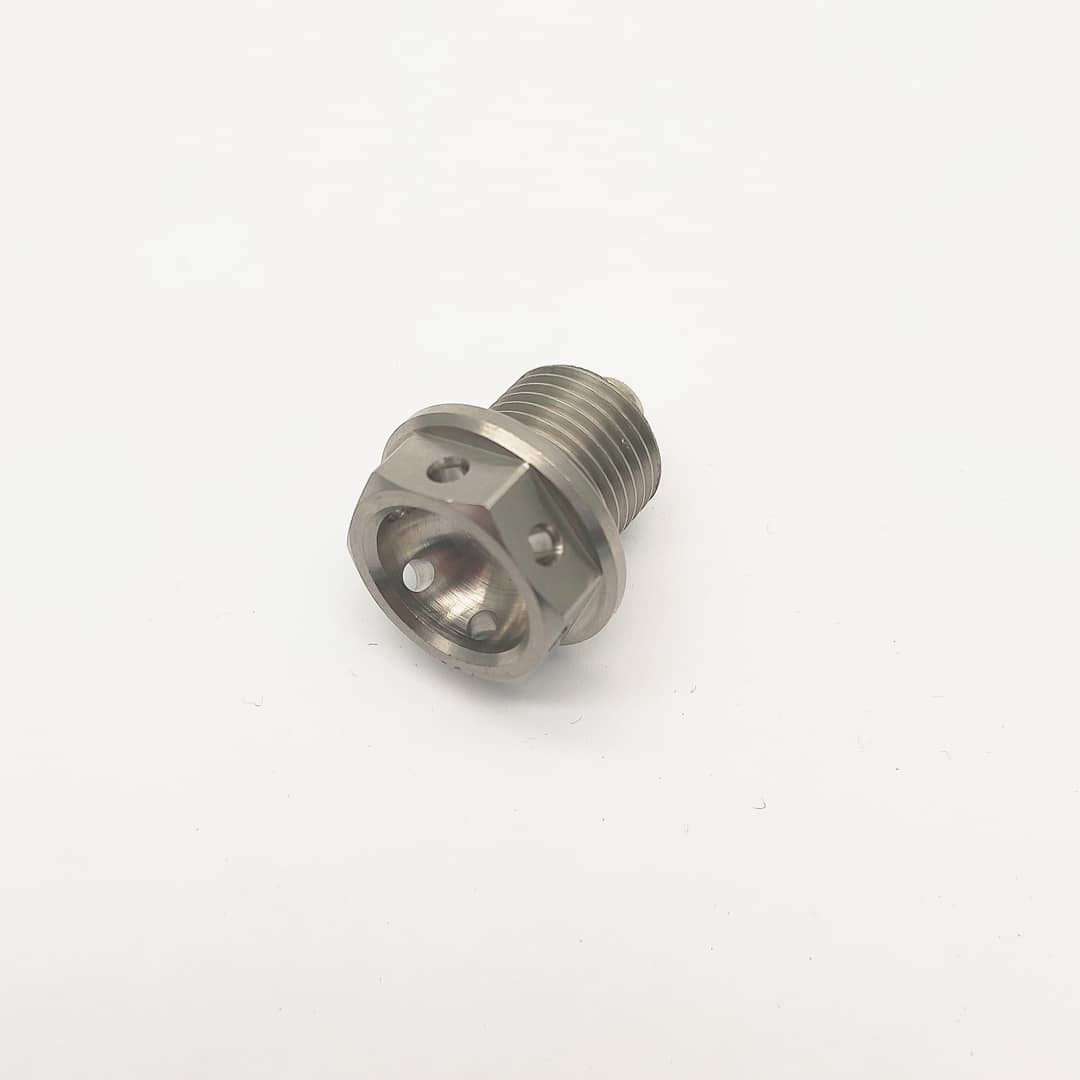 Titanium Oil Drain Plug Screws